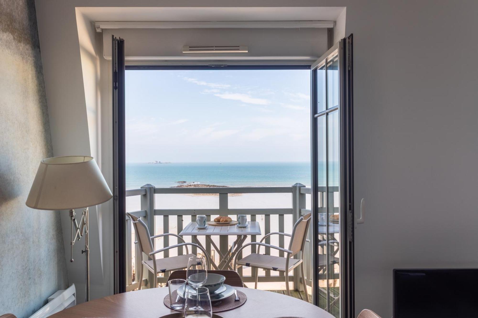 Ferienwohnung Le Grand Sillon Saint-Malo Exterior foto