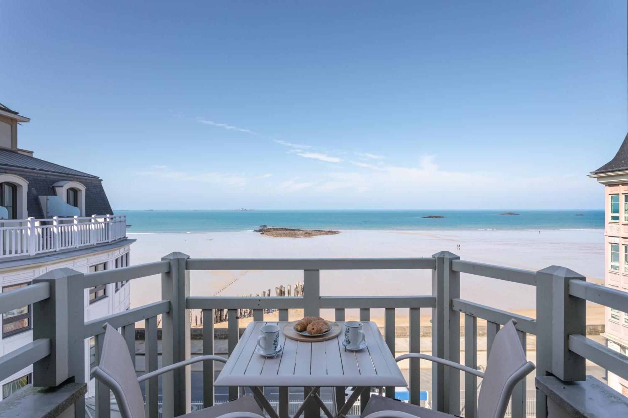 Ferienwohnung Le Grand Sillon Saint-Malo Exterior foto